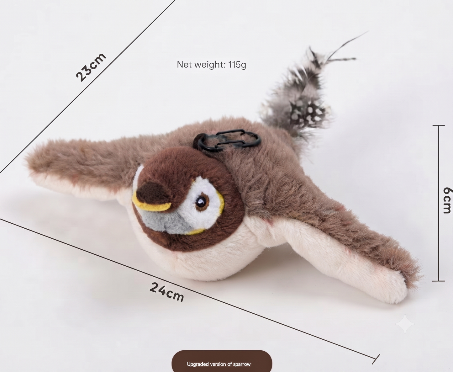 Flutter Prey Interactive Bird Toy