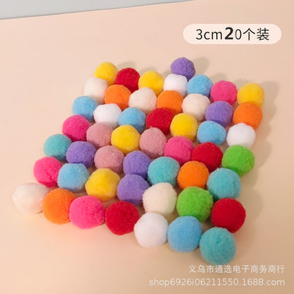 Interactive Cat Toy with Plush Ball Launcher