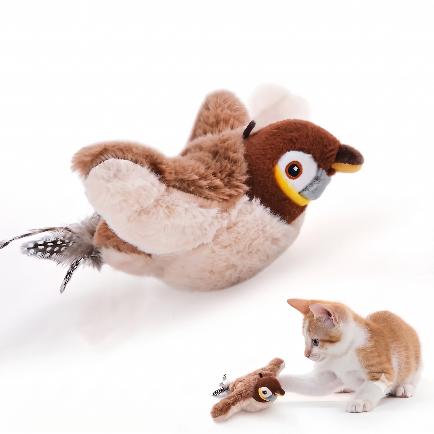 Flutter Prey Interactive Bird Toy