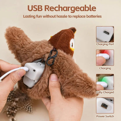 Flutter Prey Interactive Bird Toy